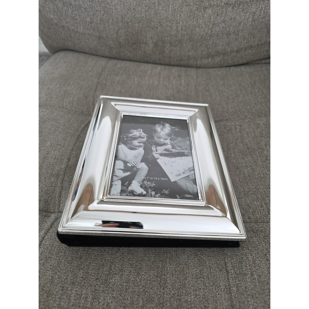 Things Remembered Gram Prk Classic Luxury Silver And Black Photo Album 5x7 NWB